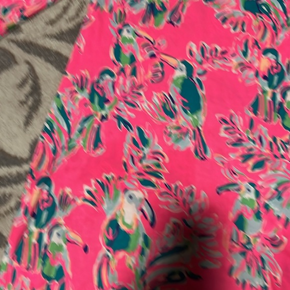 Lily Pulitzer 100% cotton dress. Like new. Size small. Pink - Picture 2 of 3